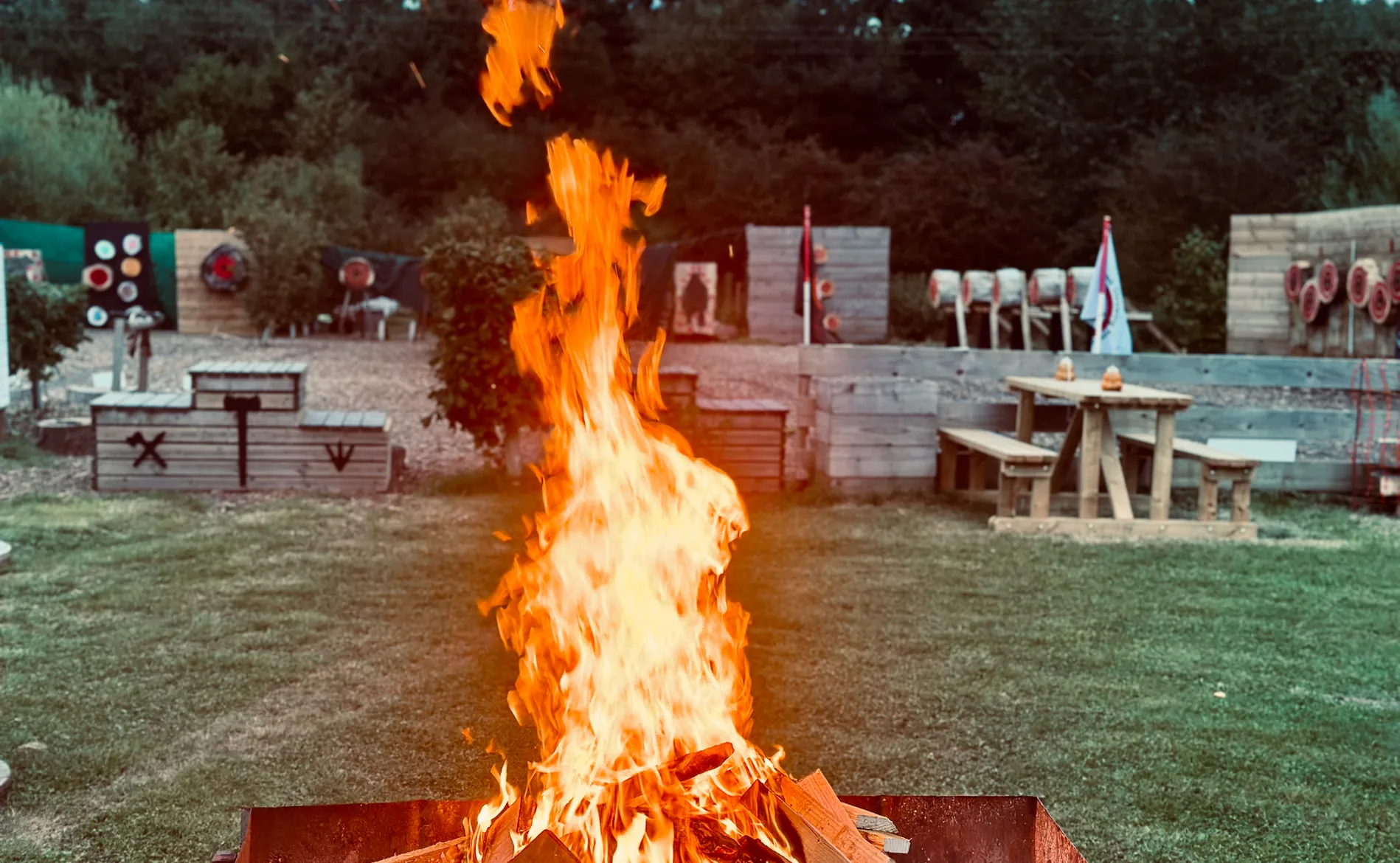 Outdoor activity centre setting