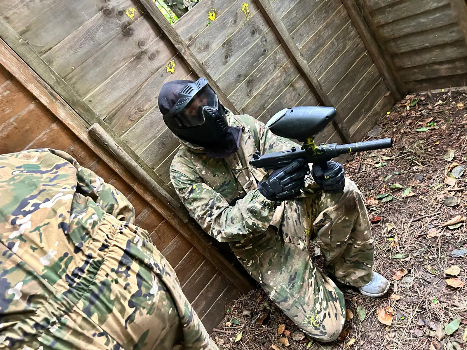 Paintball activity at Back 2 Bear